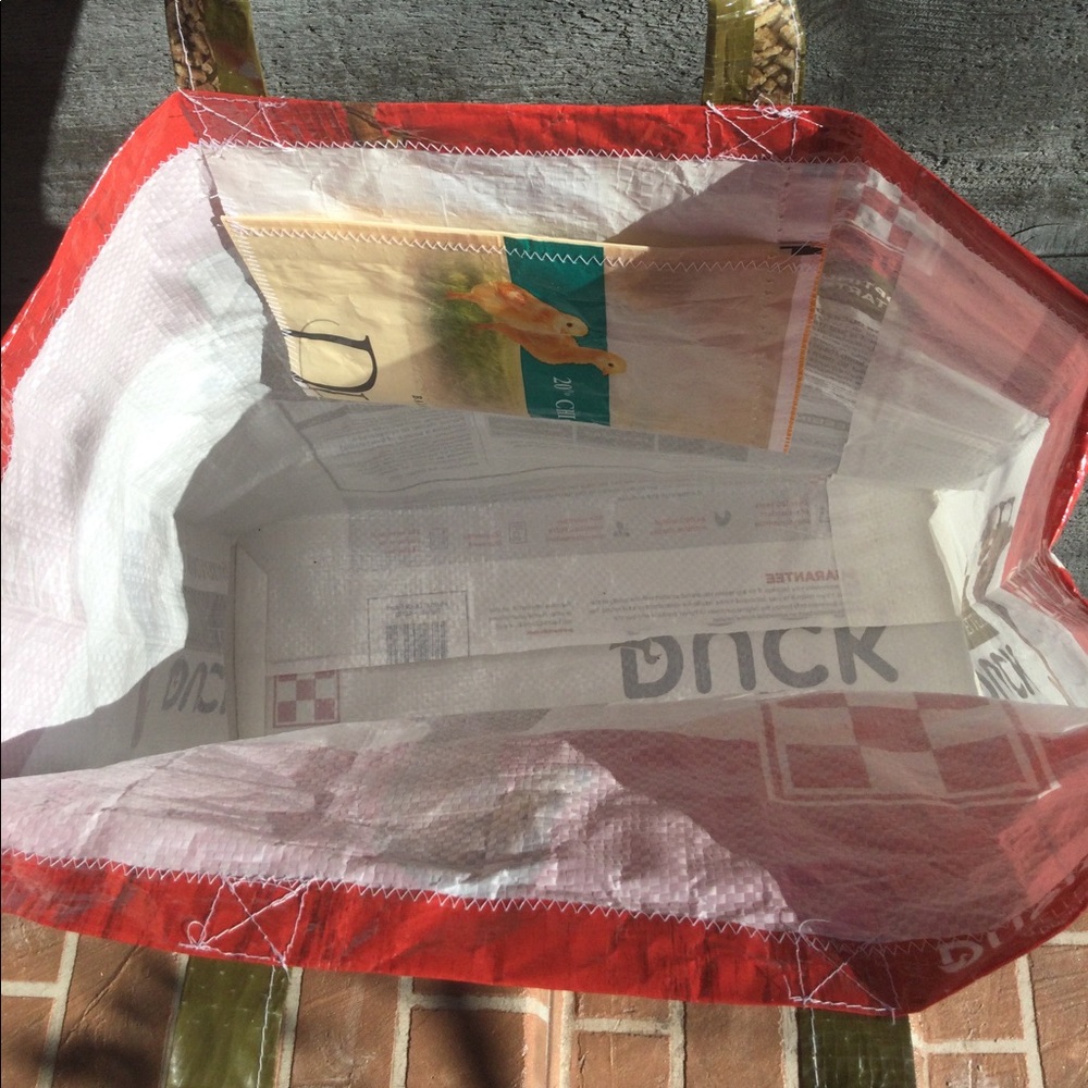 3/$15🔥Recycled Feed Sack Shopping Bag/Tote - Picture 8 of 8